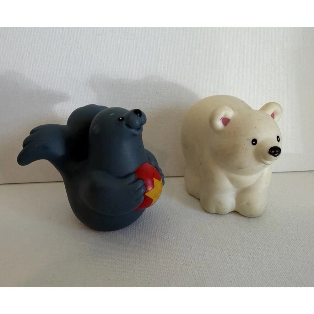 Fisher Price Little People Circus Animals, Seal & Polar Bear
